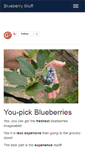 Mobile Screenshot of blueberrybluff.com